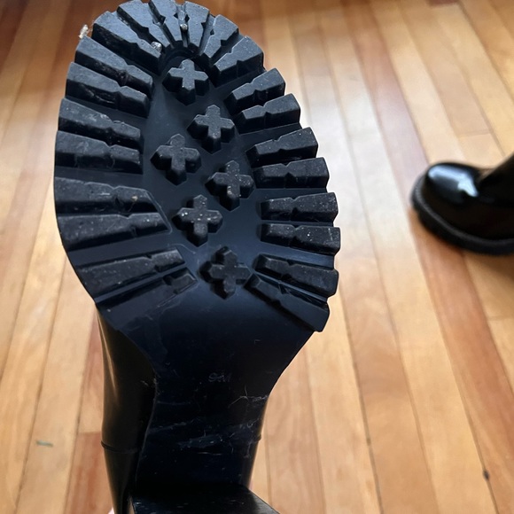 Jeffrey Campbell leather high heel winter booties - size 9 - Picture 3 of 4